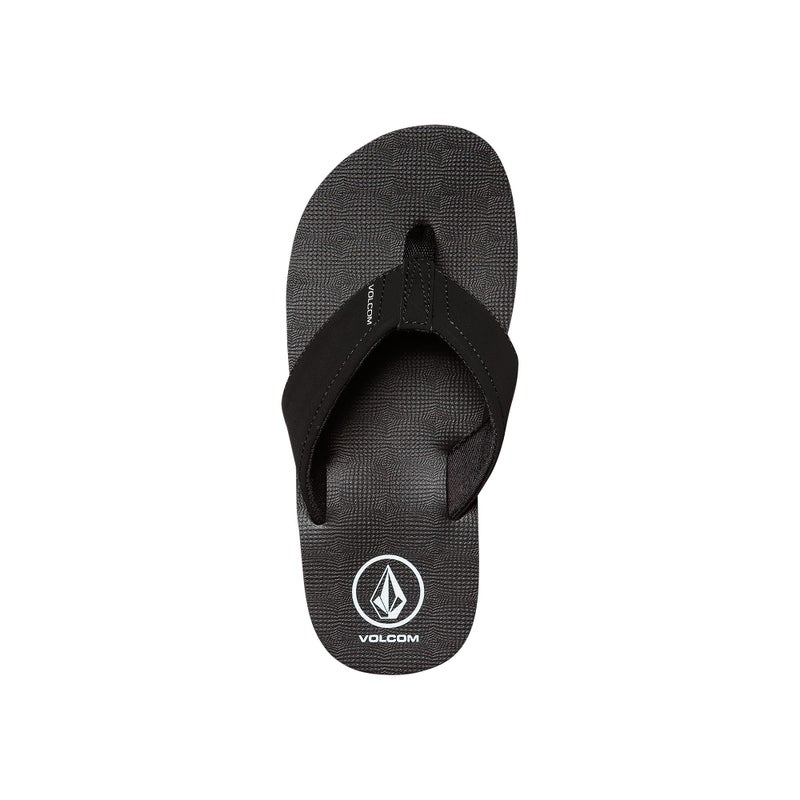 Volcom Big Kids Unisex Victor Flip Flop Sandal Dark Camo 4 Big Kid - Image 2